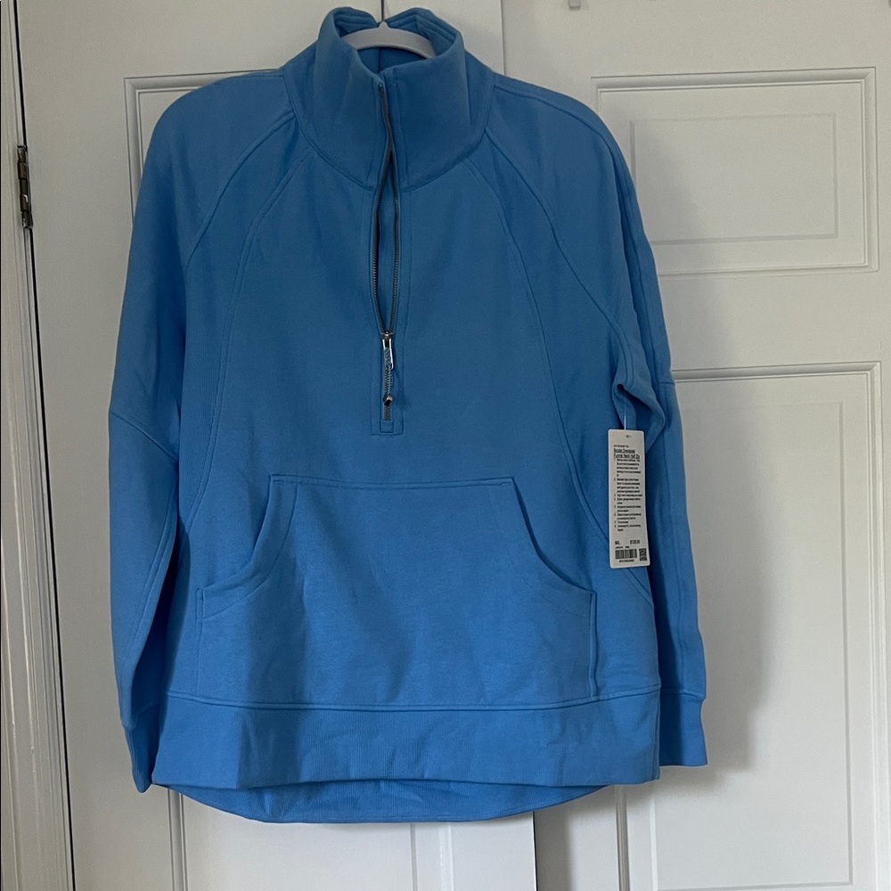 NWT Lululemon scuba oversized half zip